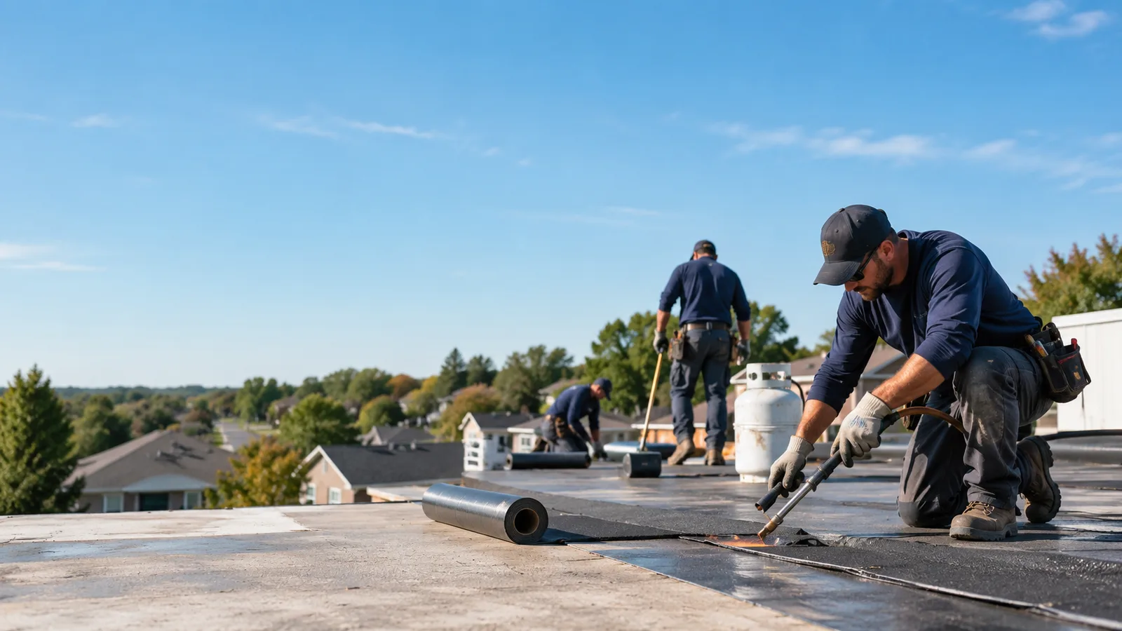 Flat Roof Leak Repair providers in Rushville, IN
